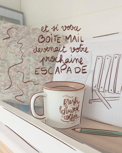 LA NEWSLETTER QUI SENT BON LE VOYAGE ✨

Votre boîte mail mérite une escapade.
Départ le 24/04 – Réservez votre place !

Au programme :
✅ Croquis exclusifs
✅ Astuces, découvertes, conseils voyages
✅ cadeaux à télécharger

Pour qui ?
👉 Marques de voyage
👉 Éditeurs inspirés
👉 Rêveurs d’aventures

Prêt·e ?
👉 Lien en bio !

#illustrationtravel #lifestyleillustration #travelillustration #illustratricefrancaise #newsletter