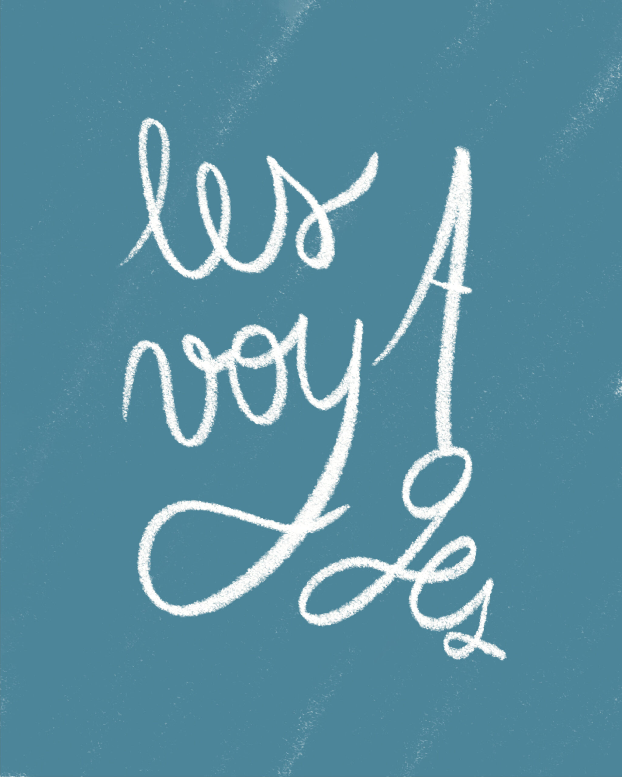 lettering illustration les voyages