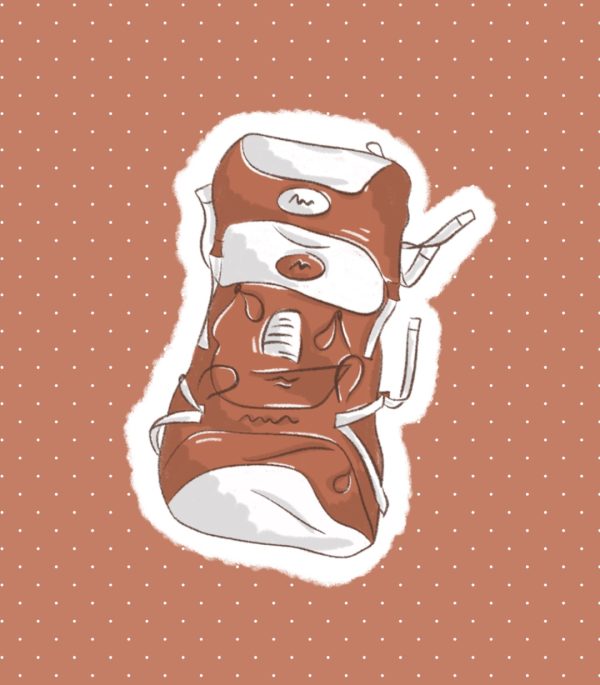 illustration d'un sac de randonnée
